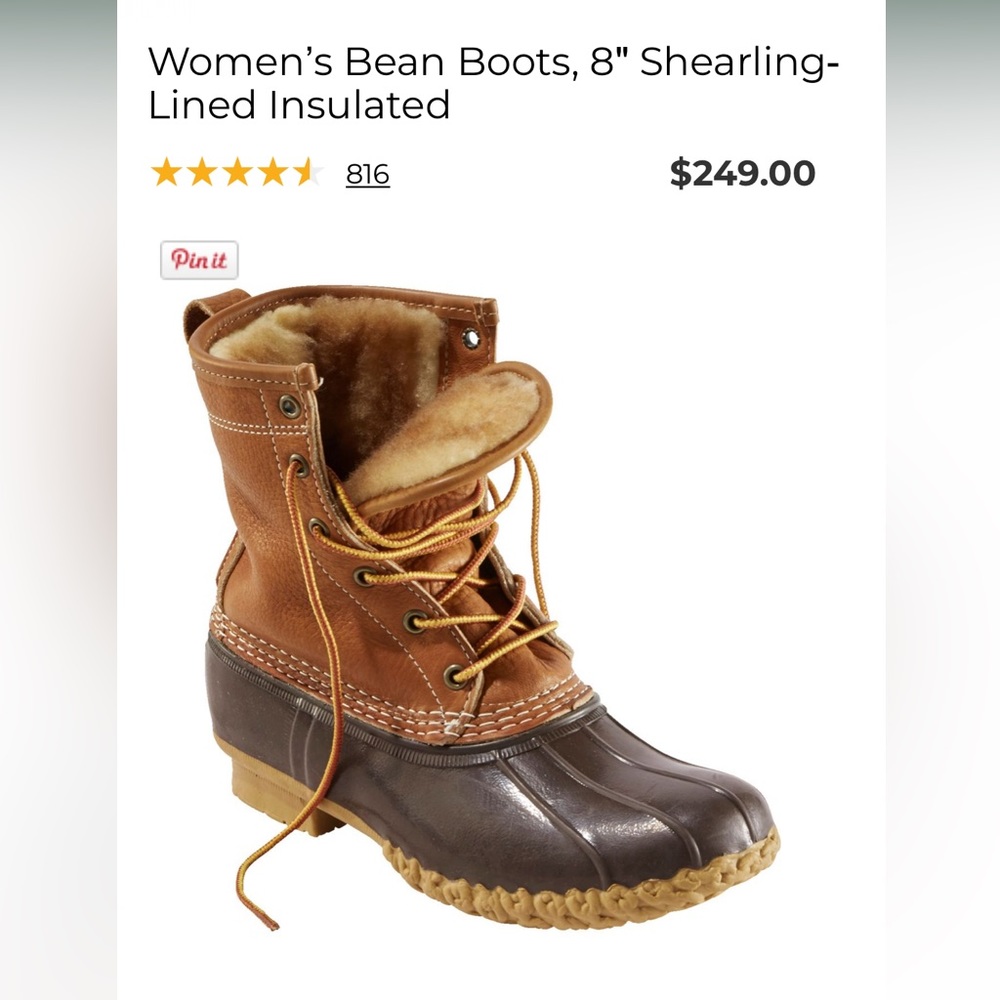 L.L. bean boots